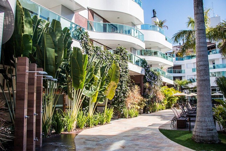 Apto Bombinhas 🏖️ Piscinas & Jacuzzi 🏖️ Wi-Fi & 2 Vagas