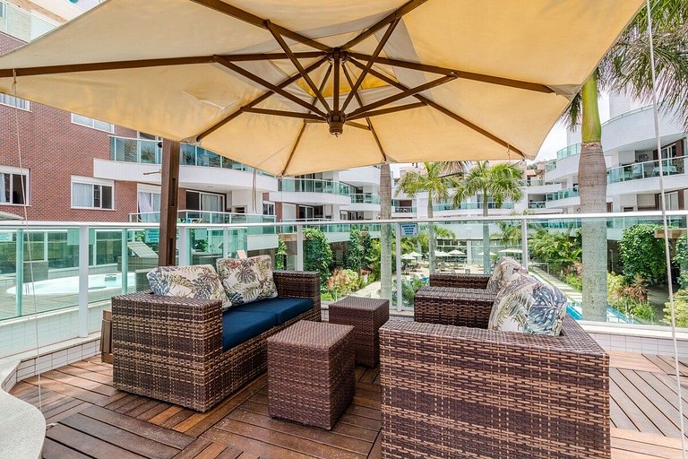 Apto Bombinhas ⭐️ Piscinas & Jacuzzi ⭐️ Wi-Fi & Vaga