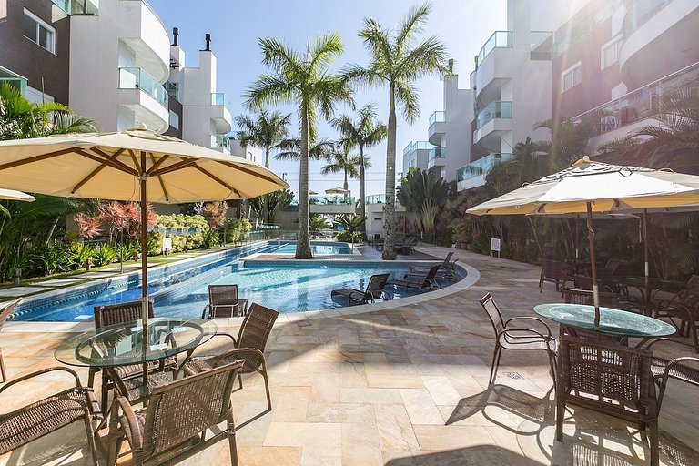 Cobertura ★ Jacuzzi & Bela Vista ★ Wi-Fi & 2 Vagas
