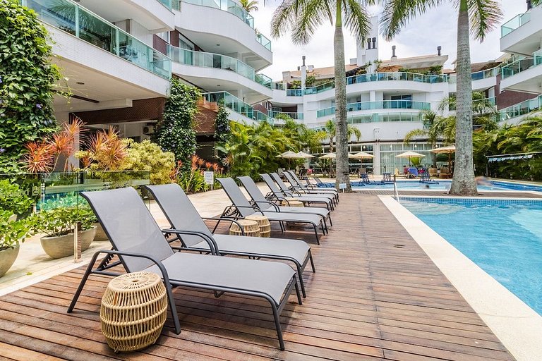 Cobertura ★ Jacuzzi & Bela Vista ★ Wi-Fi & 2 Vagas