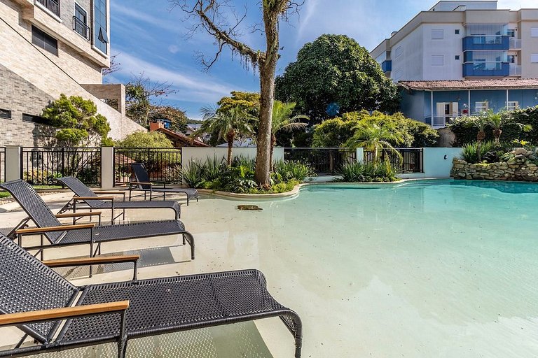 Piscina Oásis, Apartamento Impecável em Bombinhas