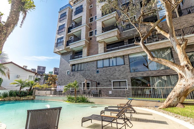 Piscina Oásis, Apartamento Impecável em Bombinhas