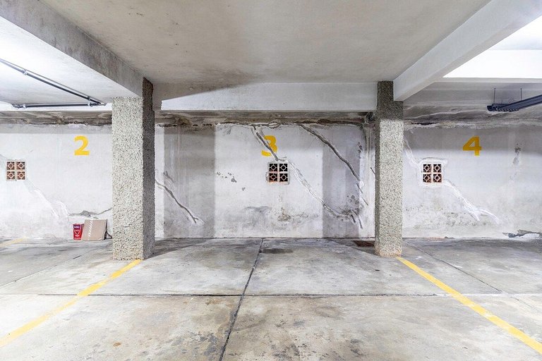 Escritório, lavanderia e vaga c/ conforto no Batel
