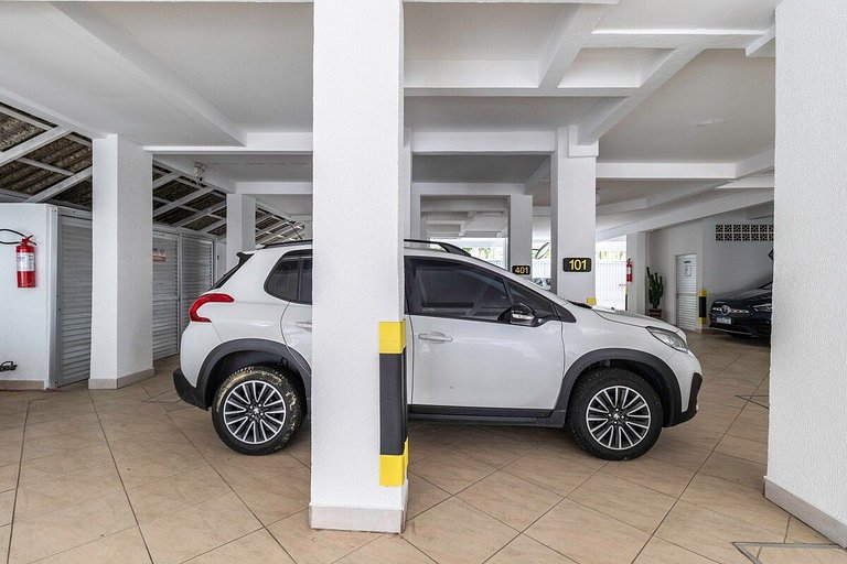 Prédio Beira Mar, vaga de garagem, A/C e Wi-Fi!