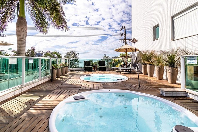 Melhor local de Bombinhas, Piscina e Jacuzzi