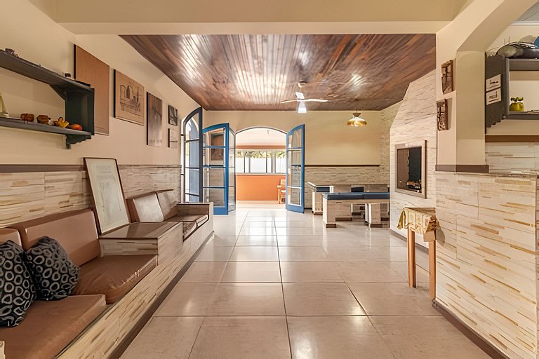 Paraíso no Atami, Casa com Piscina, A/C e Churras!